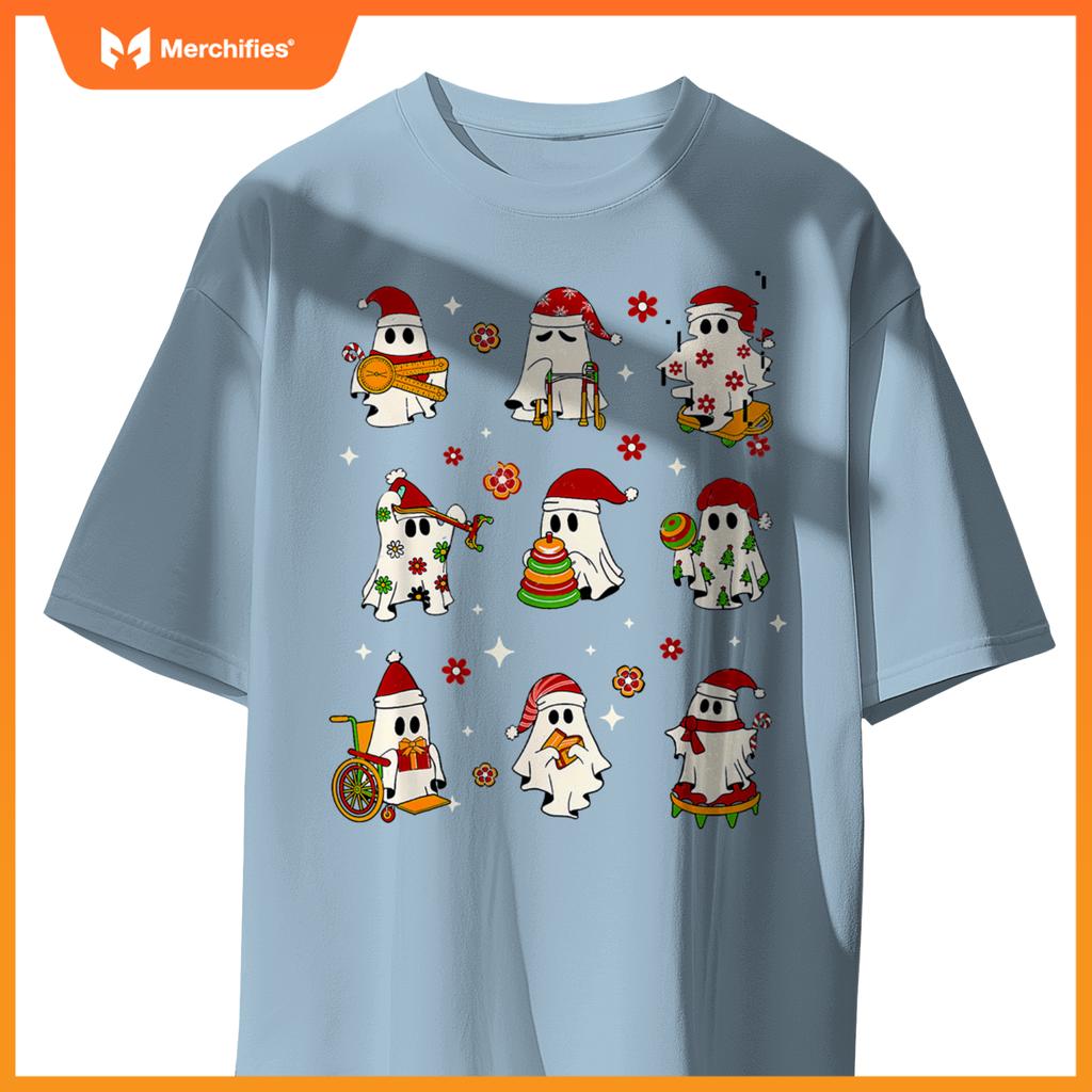 Funny SLP Ghost Christmas Speech Therapy Sped Teacher