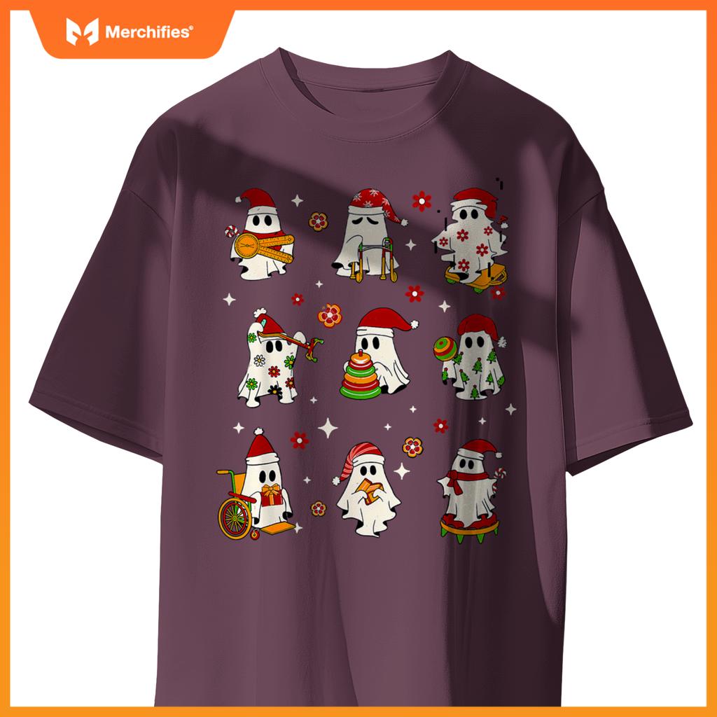 Funny SLP Ghost Christmas Speech Therapy Sped Teacher
