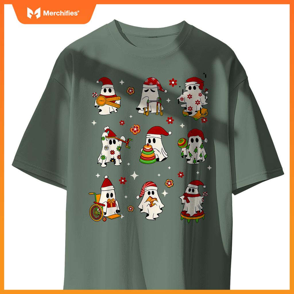 Funny SLP Ghost Christmas Speech Therapy Sped Teacher