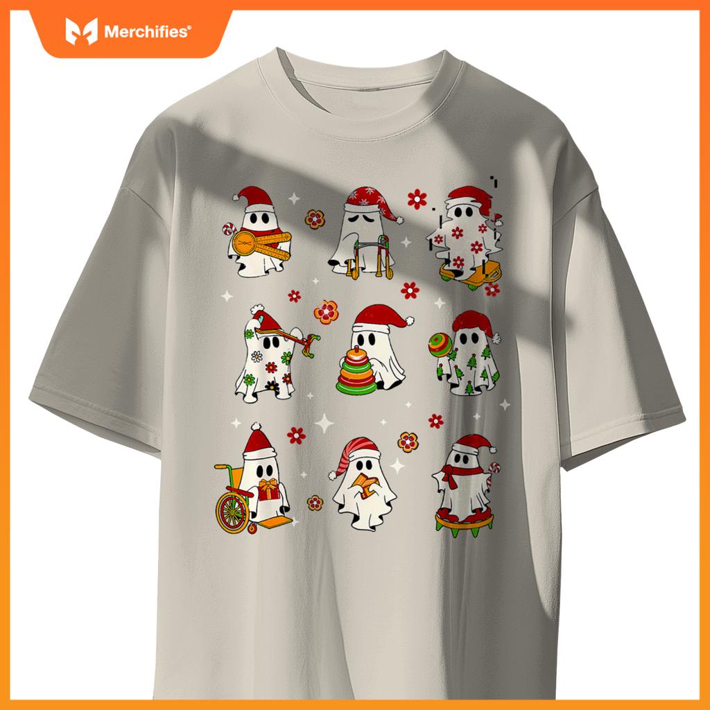 Funny SLP Ghost Christmas Speech Therapy Sped Teacher