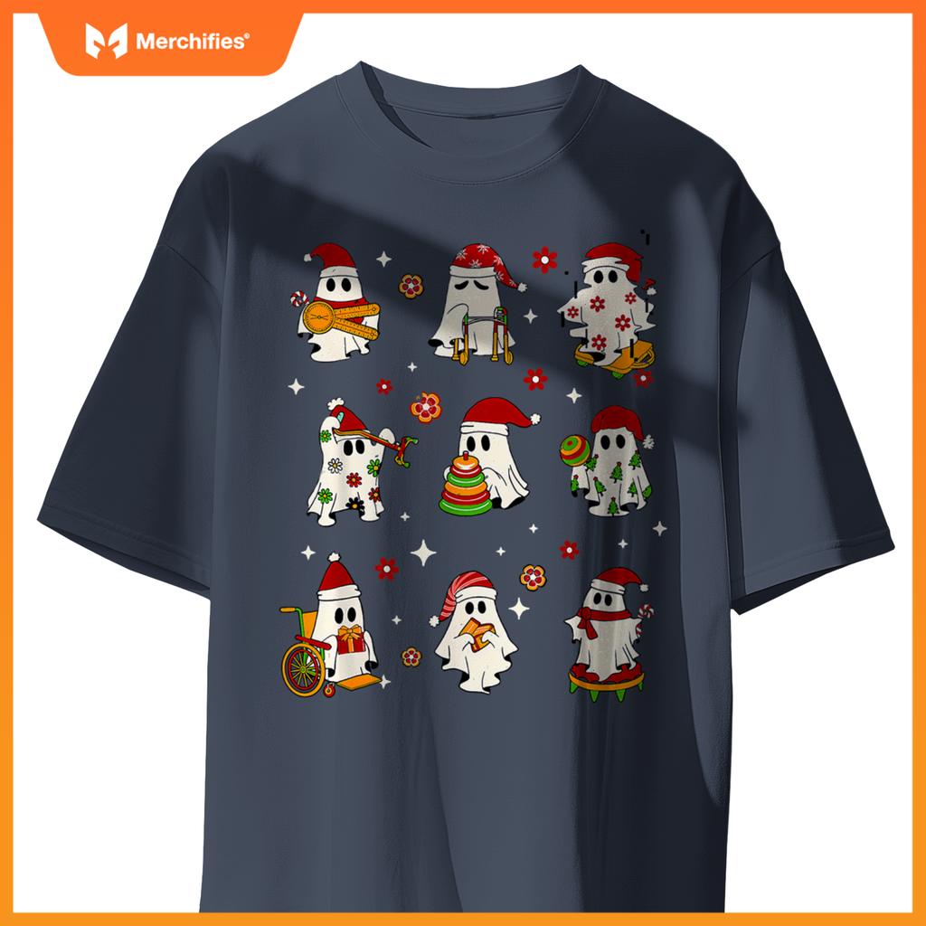 Funny SLP Ghost Christmas Speech Therapy Sped Teacher