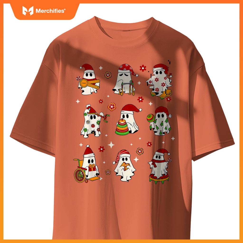 Funny SLP Ghost Christmas Speech Therapy Sped Teacher