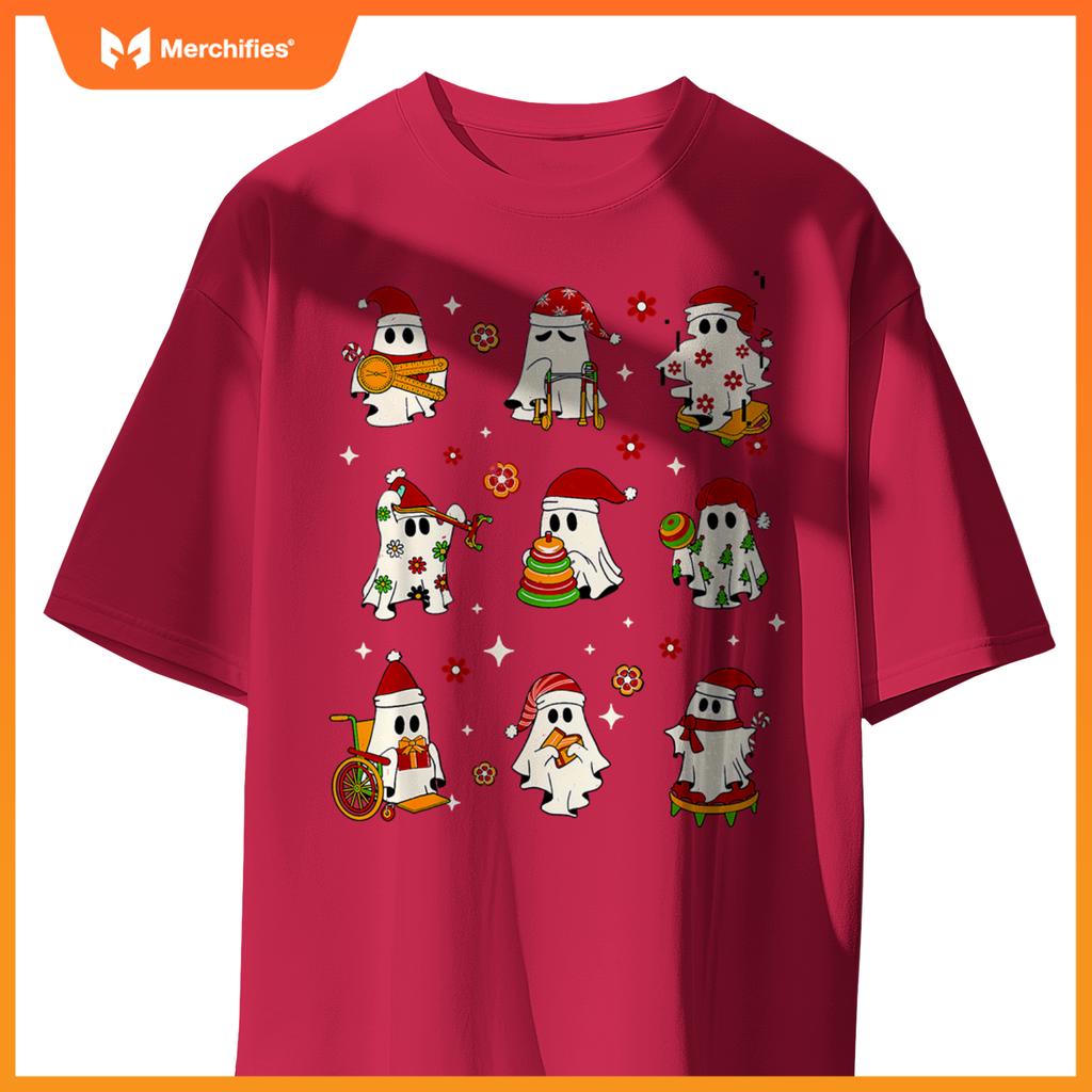 Funny SLP Ghost Christmas Speech Therapy Sped Teacher