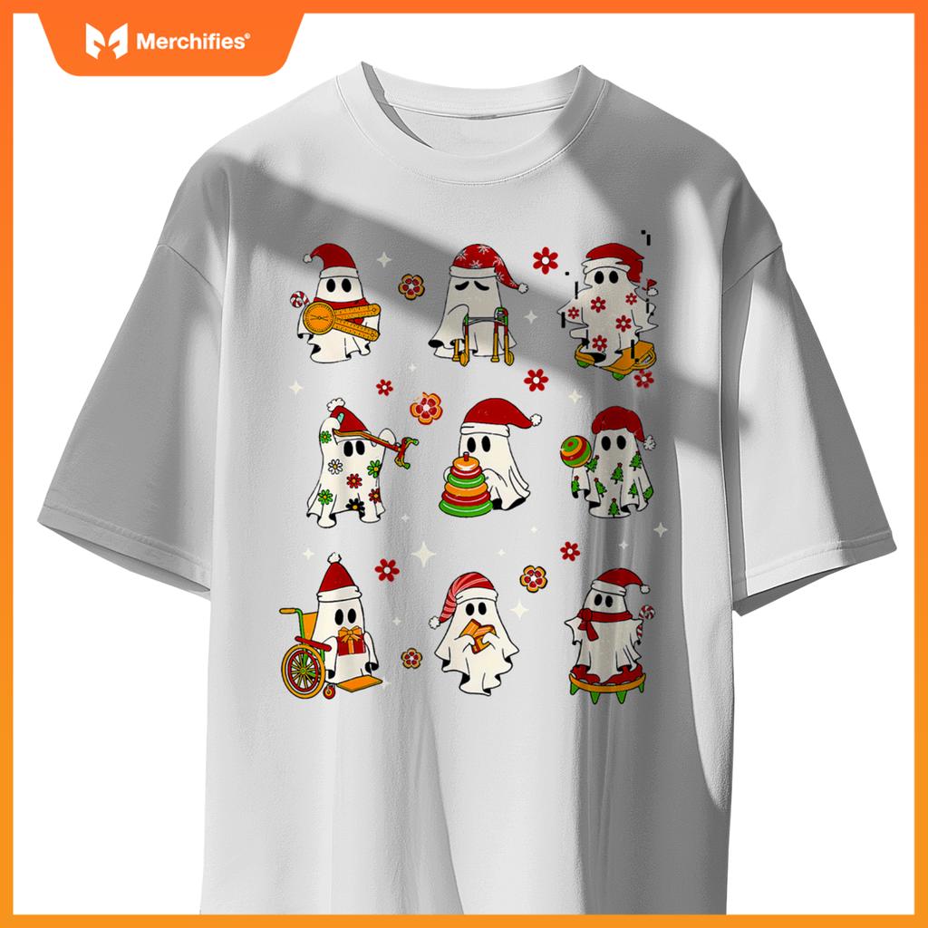 Funny SLP Ghost Christmas Speech Therapy Sped Teacher