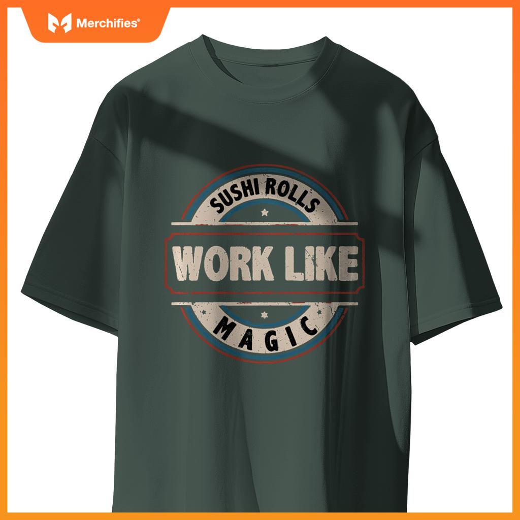 Funny Sushi Joke Comfort Food Quote for Japanese Cooks Chef T-Shirt