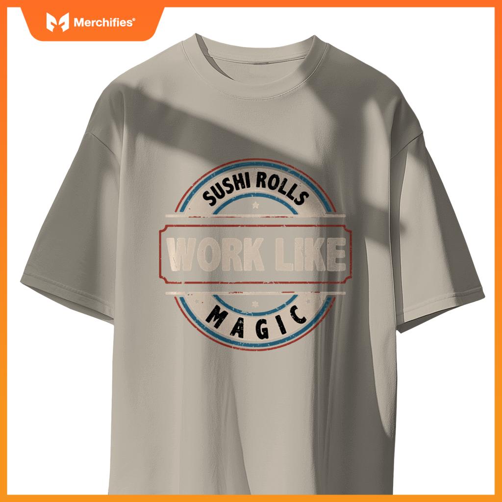 Funny Sushi Joke Comfort Food Quote for Japanese Cooks Chef T-Shirt