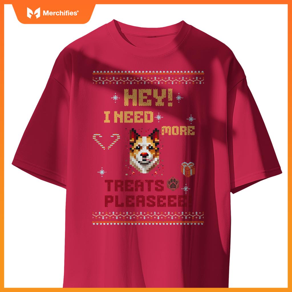 Funny Ugly Christmas Sweater Women Men - Dog Lover Sweater T-Shirt