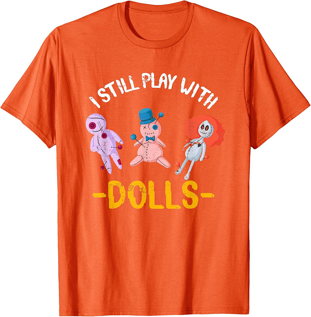 Funny Witch Voodoo Doll Gift Witchcraft Halloween T-Shirt