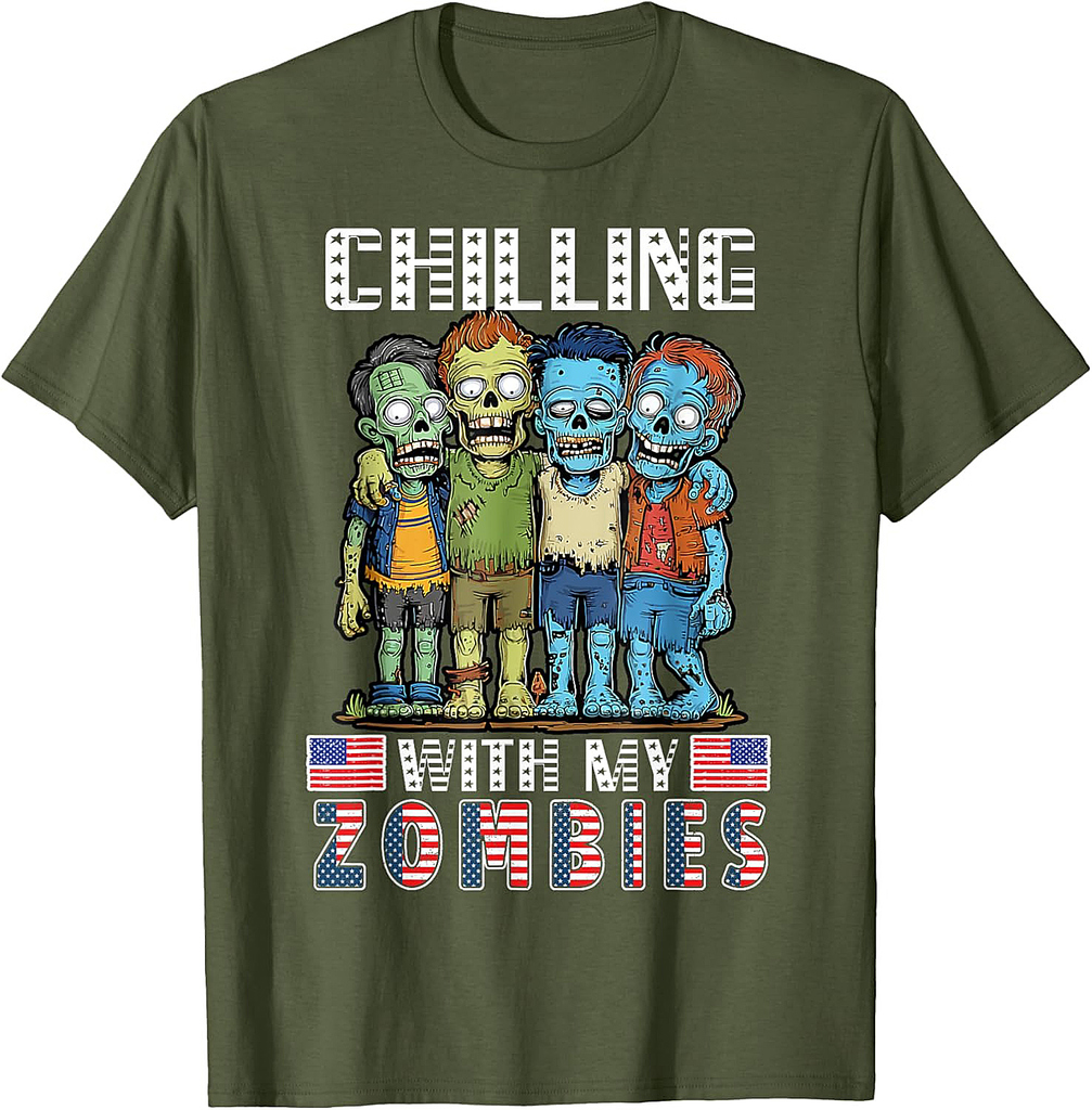 Funny Zombie Halloween T-Shirt