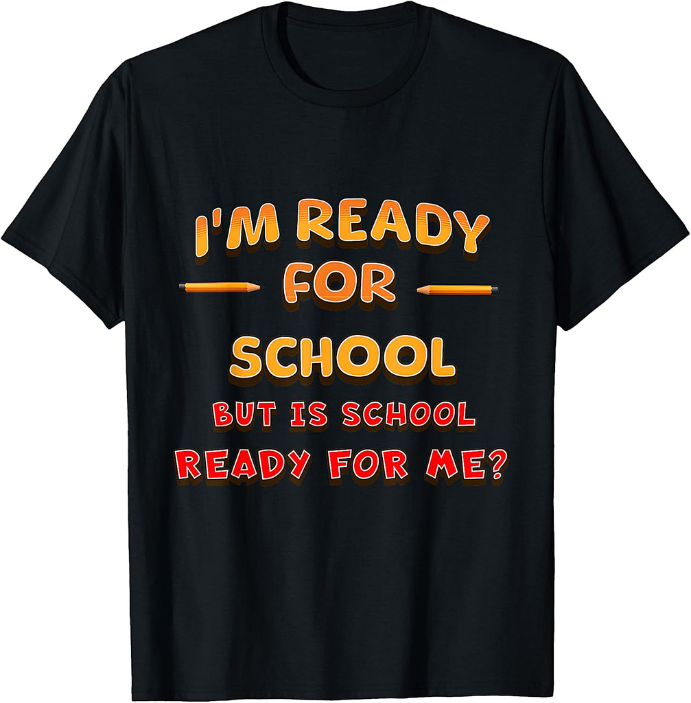 Funny design We Back First Day Of School Back To School T-Shirt