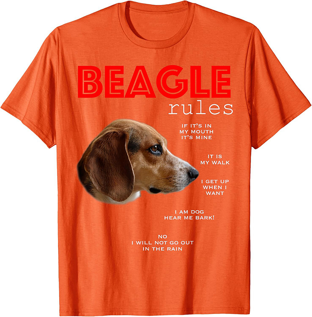 Funny rules for the owner of a Beagle T-Shirt