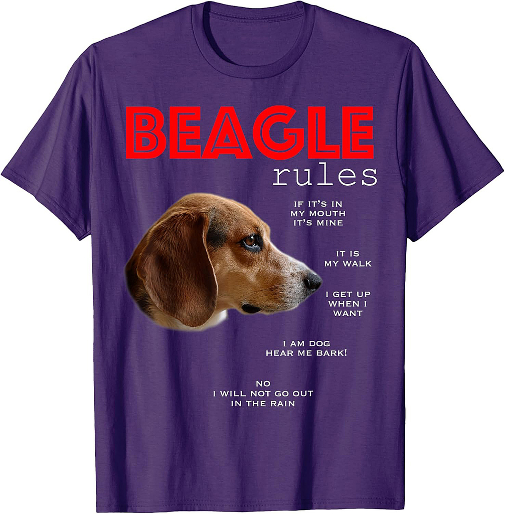 Funny rules for the owner of a Beagle T-Shirt
