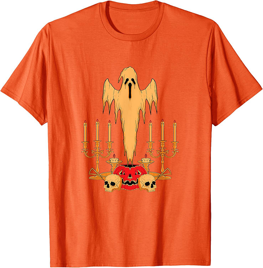 Ghost Pumpkin Halloween T-Shirt