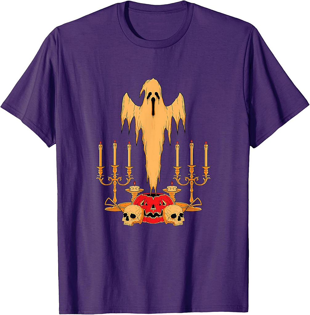 Ghost Pumpkin Halloween T-Shirt