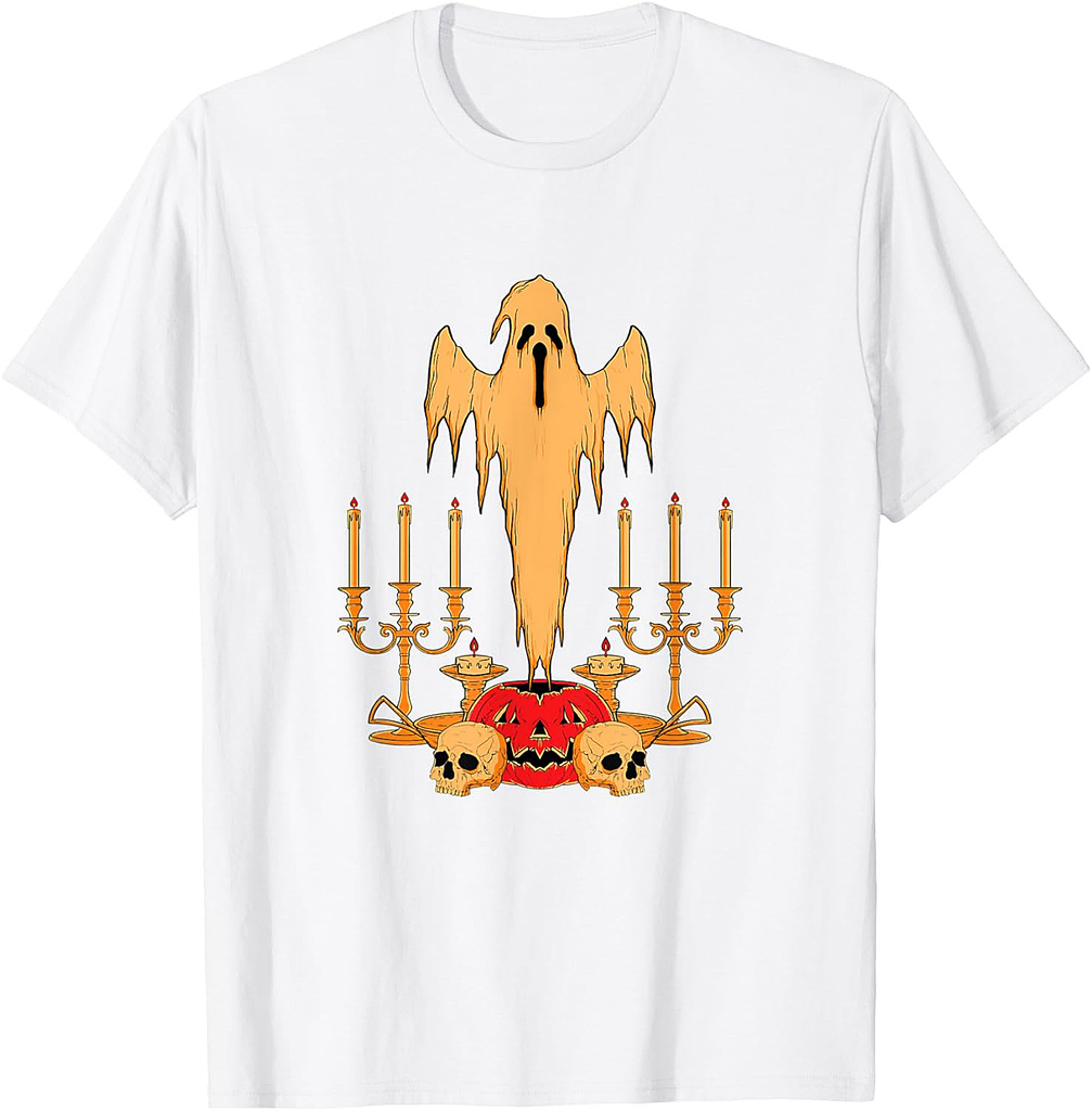 Ghost Pumpkin Halloween T-Shirt