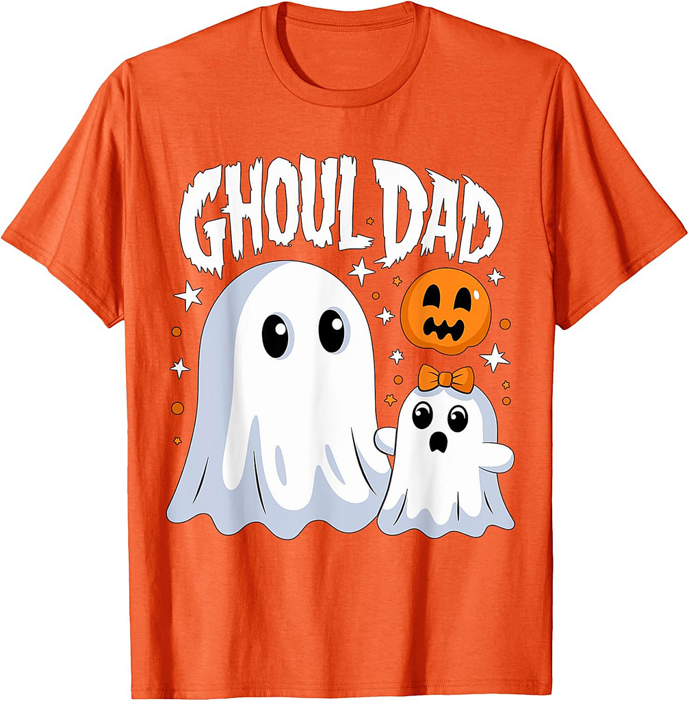 Ghoul Dad Ghost Halloween Costume T-Shirt