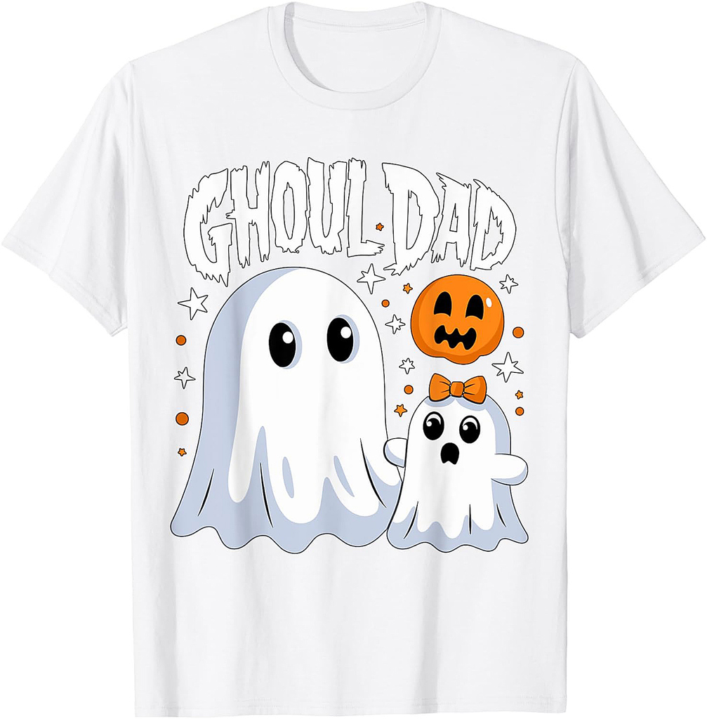 Ghoul Dad Ghost Halloween Costume T-Shirt