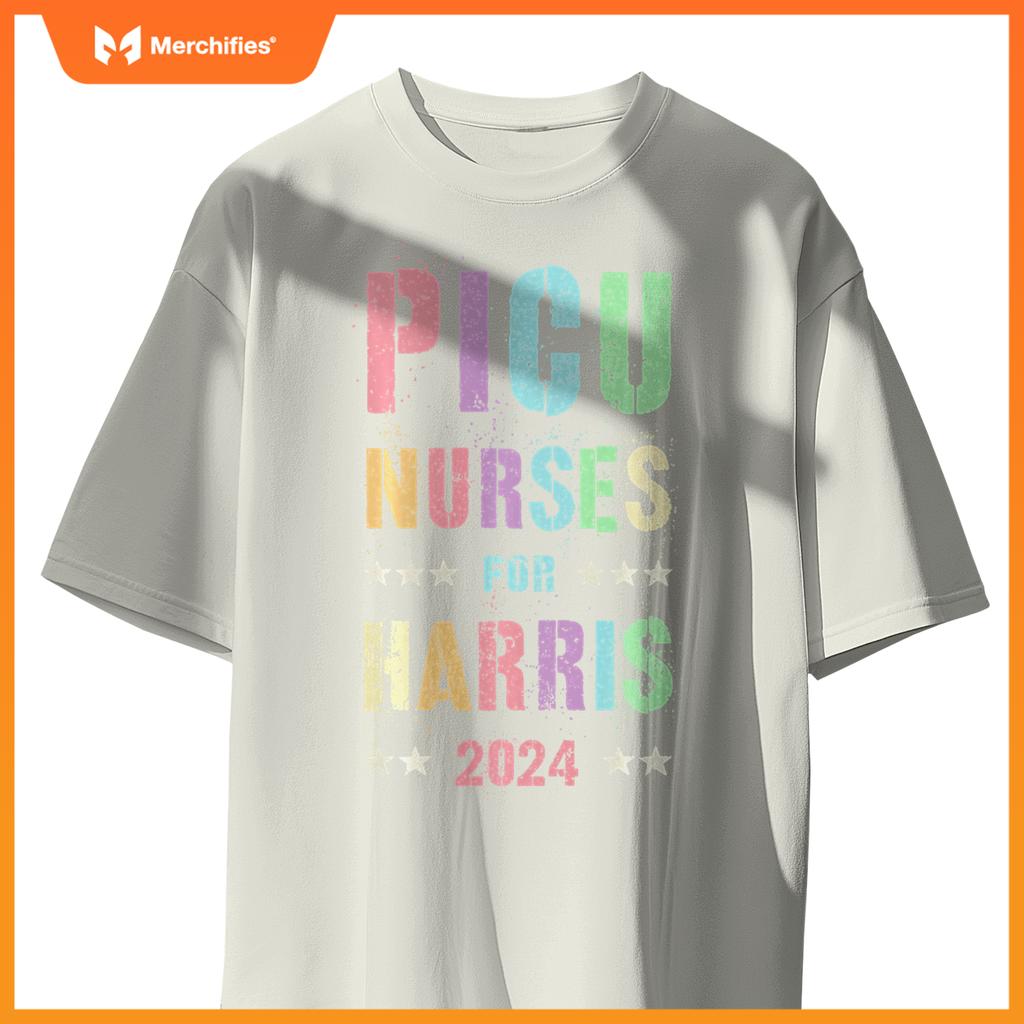 Girls PICU NURSES For Kamala HARRIS Pediatric Intensive T-Shirt