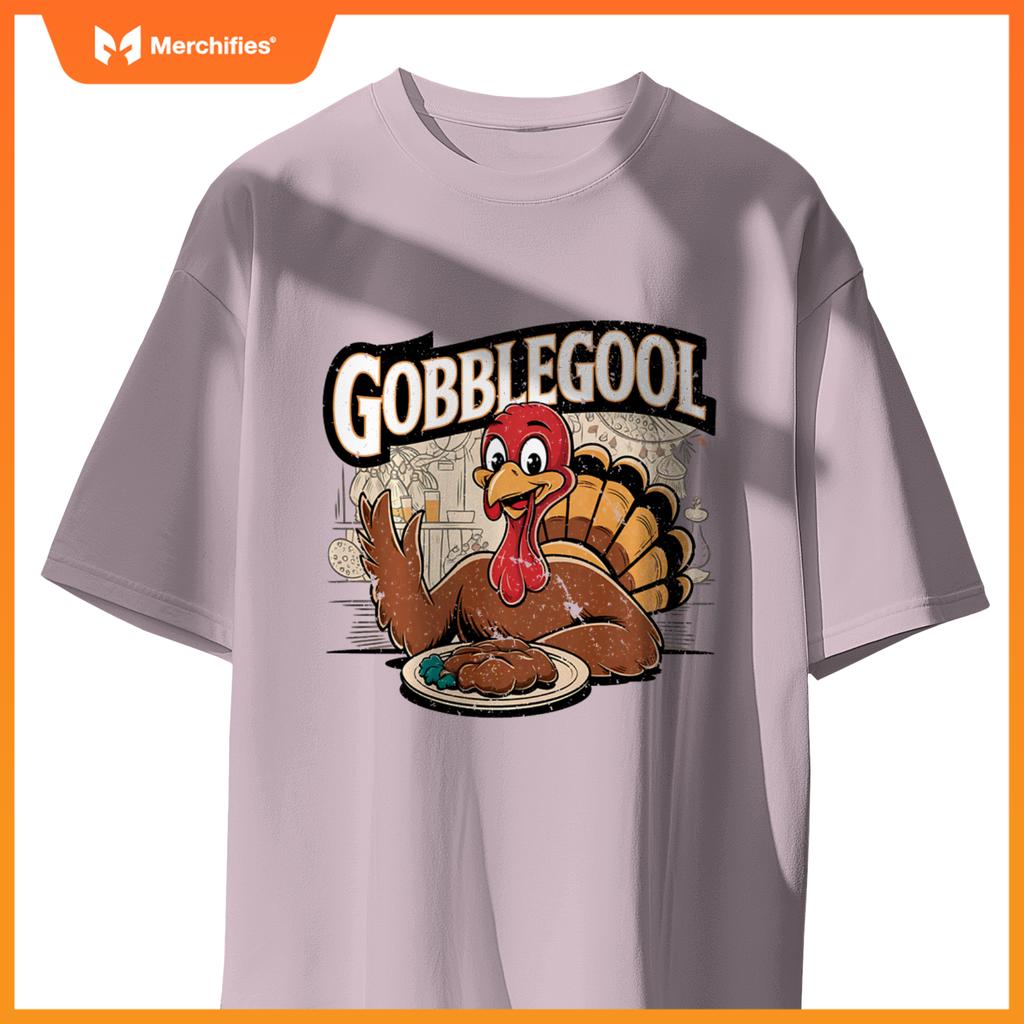Gobblegool Turkey Thanksgiving Chef T-Shirt