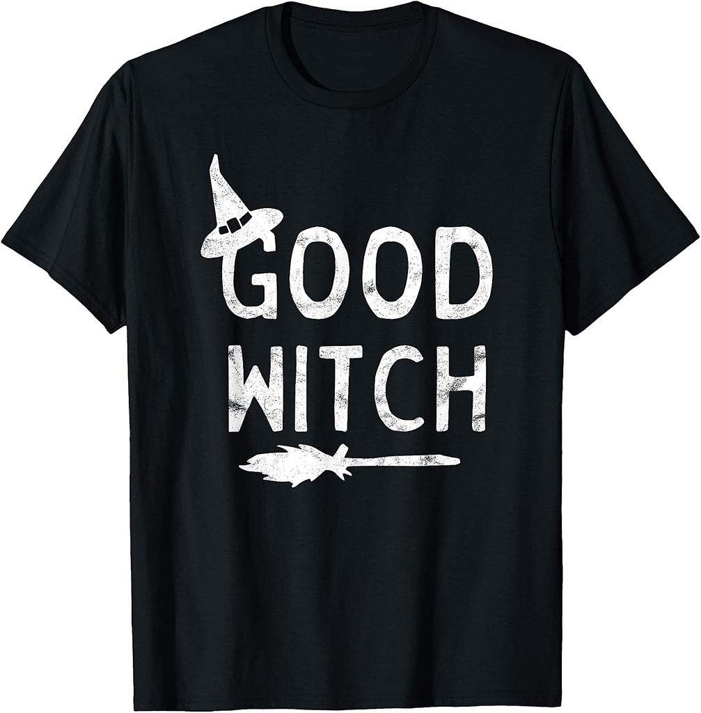 Good Witch Halloween Graphic October T-Shirt