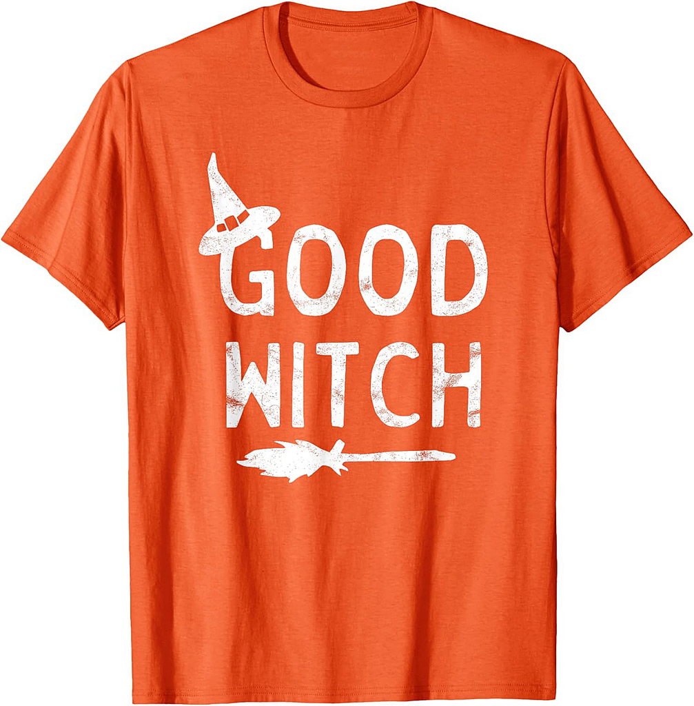Good Witch Halloween Graphic October T-Shirt