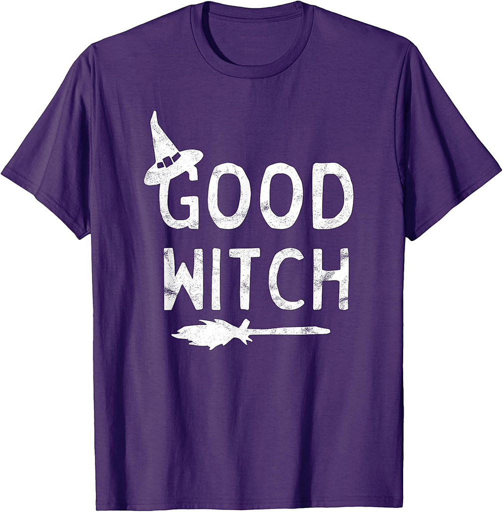 Good Witch Halloween Graphic October T-Shirt