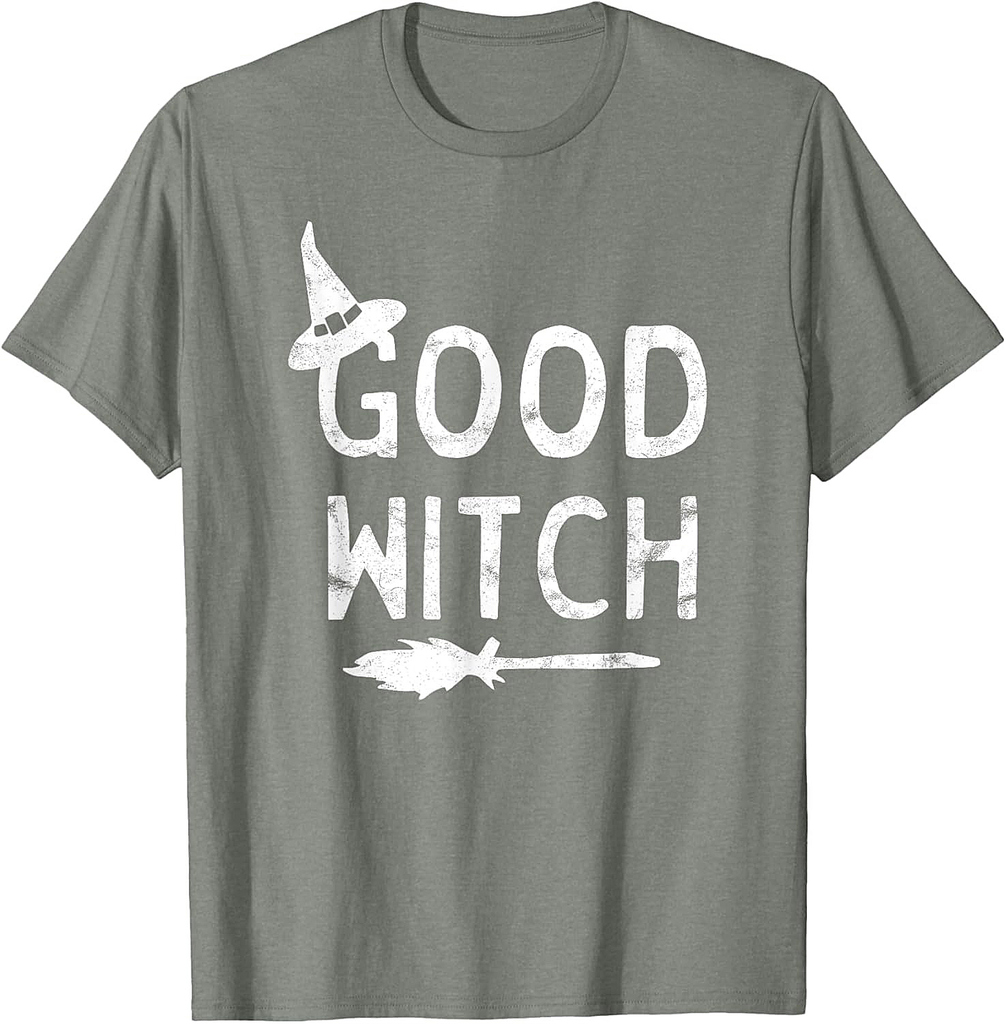 Good Witch Halloween Graphic October T-Shirt
