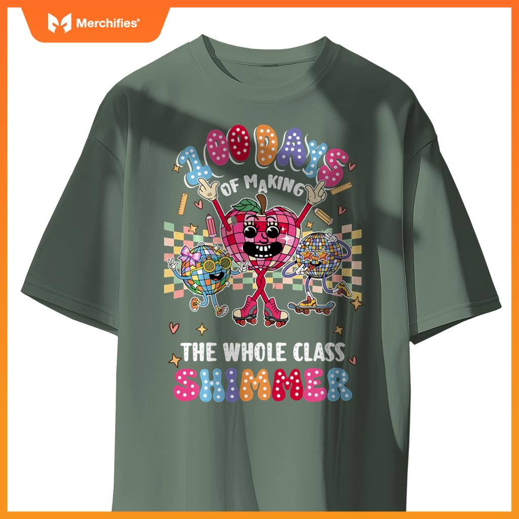 Groovy 100 Days of Making Whole Class Shimmer Disco Ball