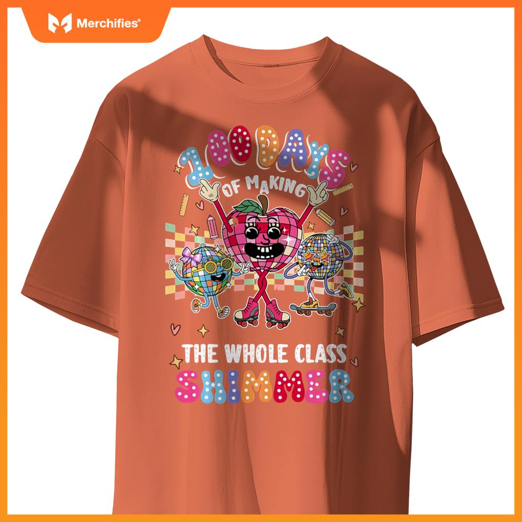 Groovy 100 Days of Making Whole Class Shimmer Disco Ball