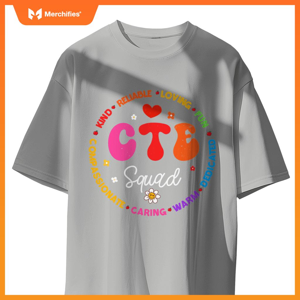 Groovy CTE Squad Teacher Back To School Teachers Students