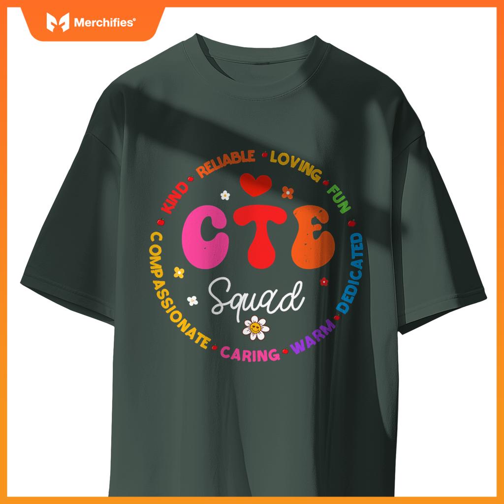 Groovy CTE Squad Teacher Back To School Teachers Students
