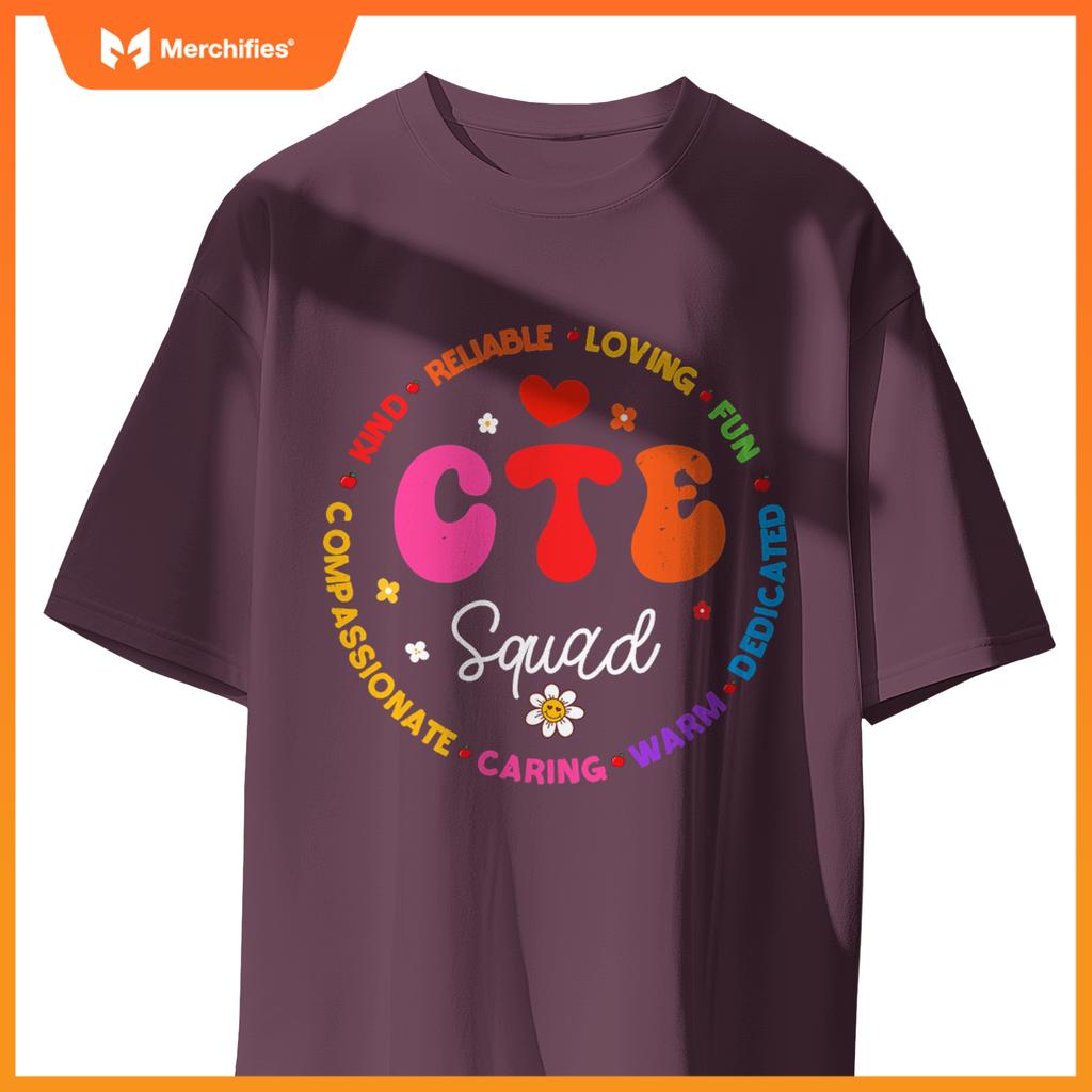 Groovy CTE Squad Teacher Back To School Teachers Students
