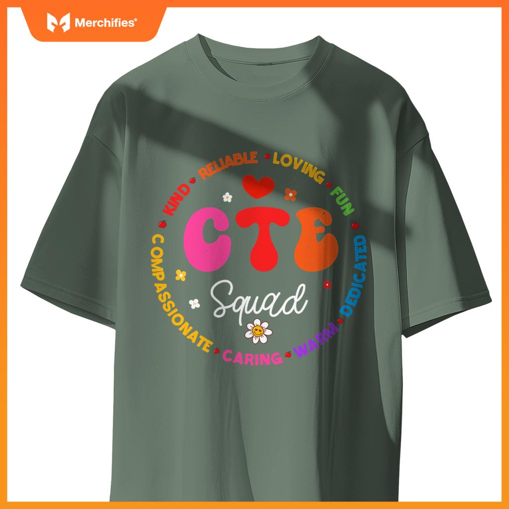 Groovy CTE Squad Teacher Back To School Teachers Students