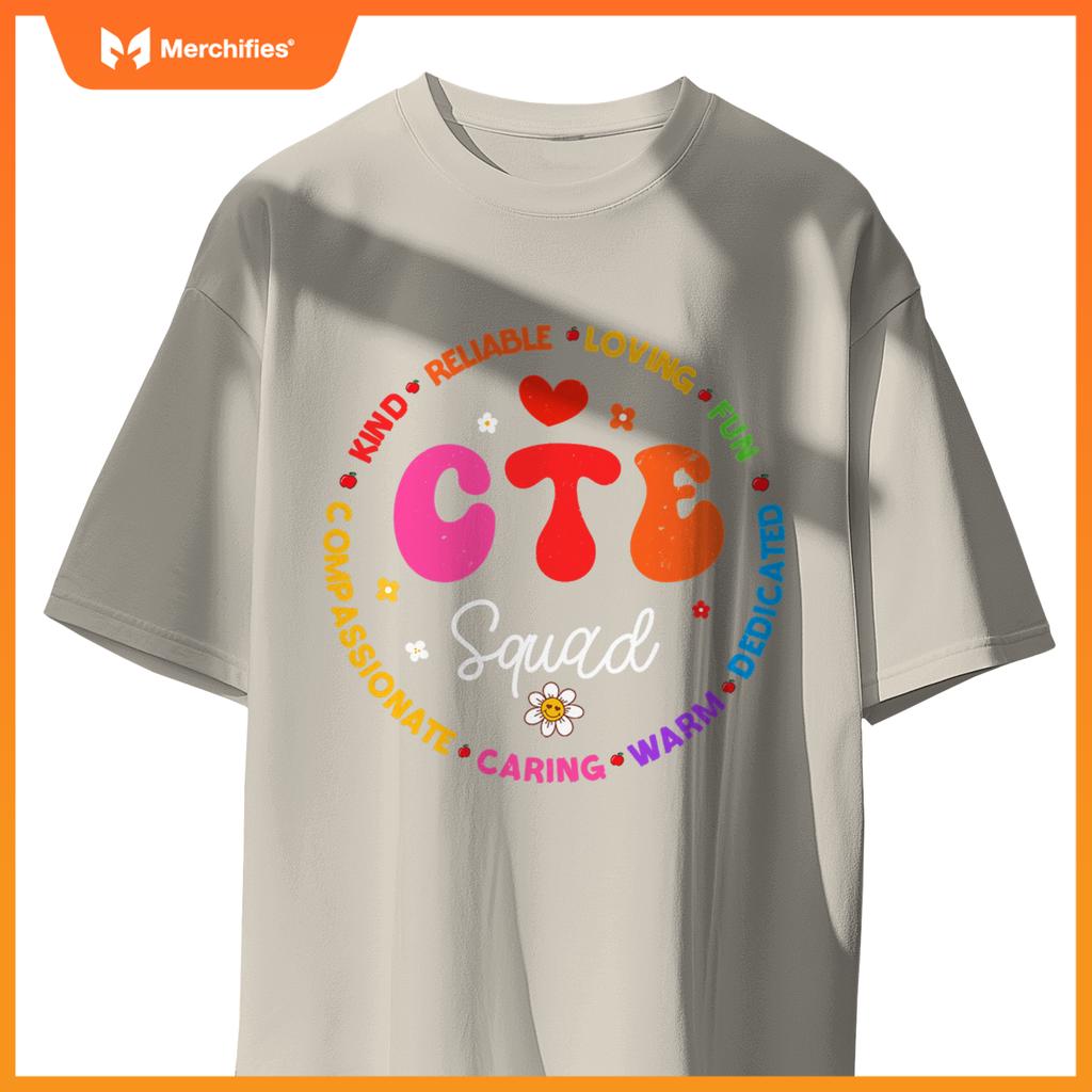Groovy CTE Squad Teacher Back To School Teachers Students