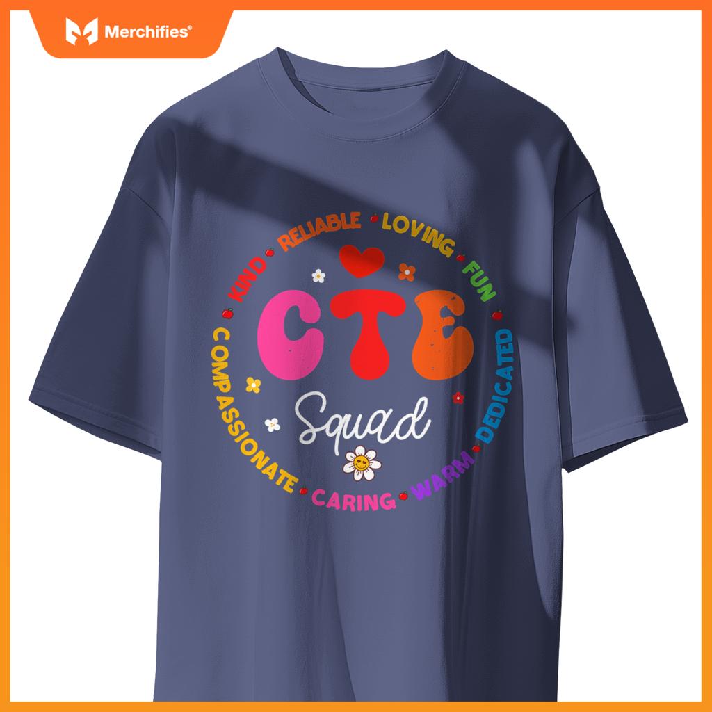 Groovy CTE Squad Teacher Back To School Teachers Students