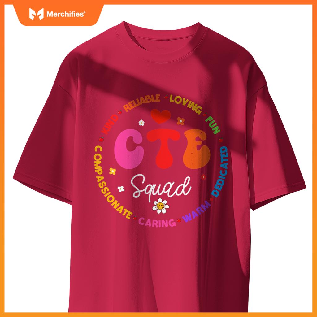 Groovy CTE Squad Teacher Back To School Teachers Students