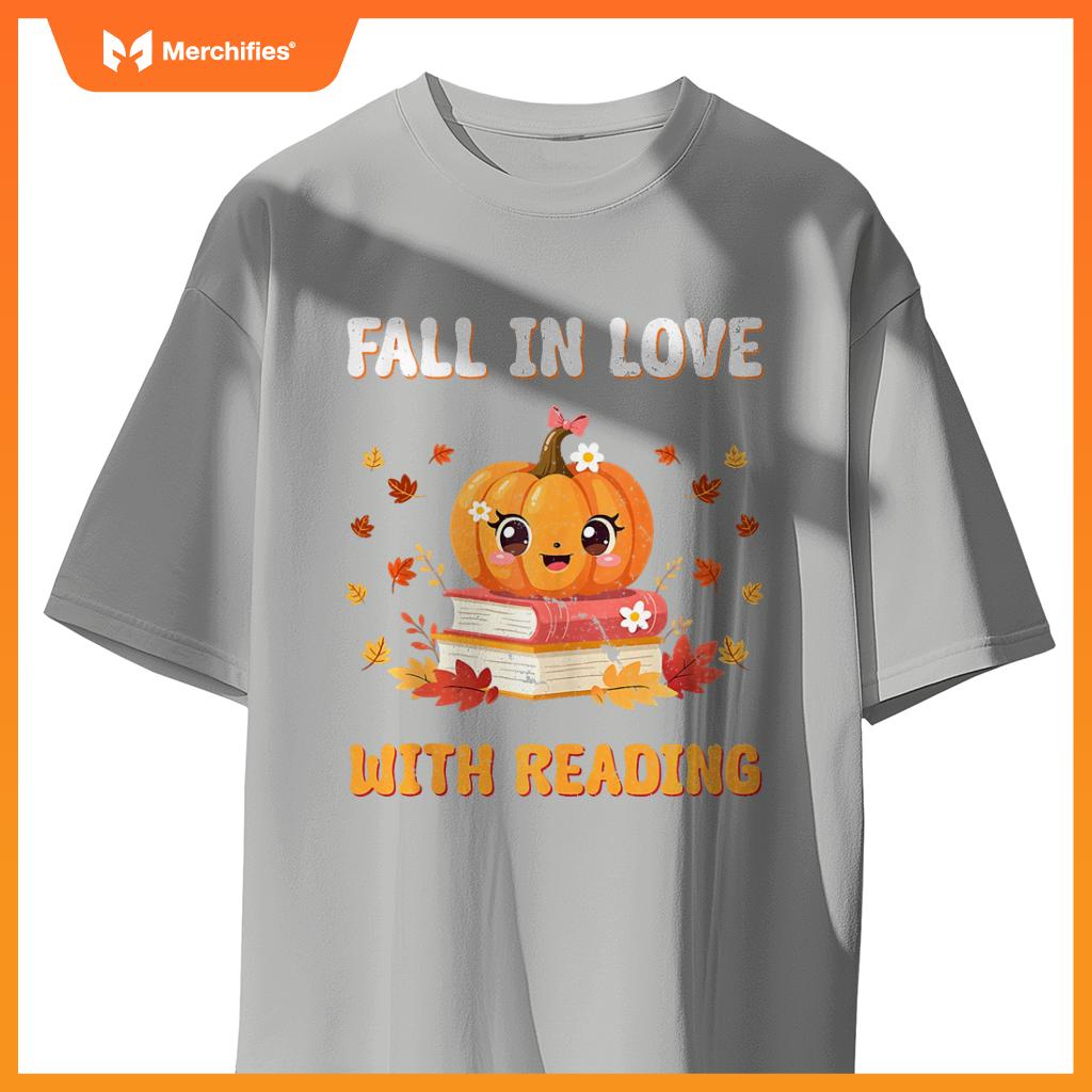 Groovy Fall In Love With Reading Thanksgiving Teacher Fall