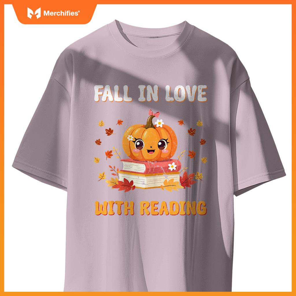 Groovy Fall In Love With Reading Thanksgiving Teacher Fall