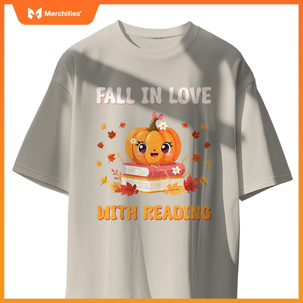 Groovy Fall In Love With Reading Thanksgiving Teacher Fall