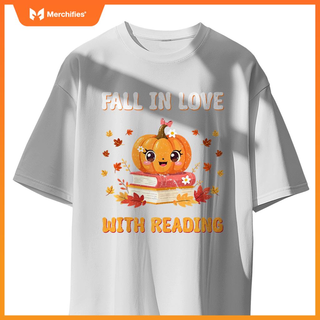 Groovy Fall In Love With Reading Thanksgiving Teacher Fall