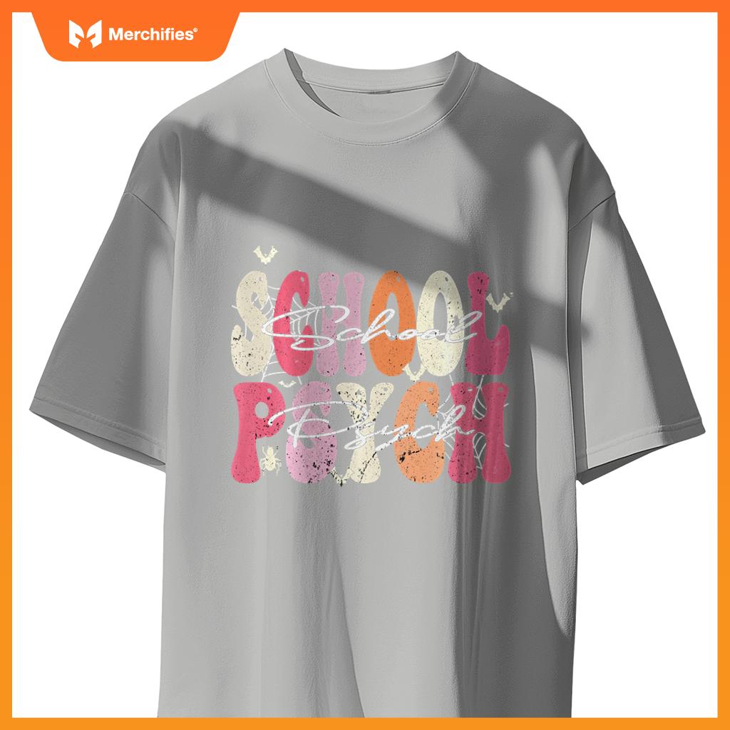 Groovy School Psych Halloween Teacher School Psychologist