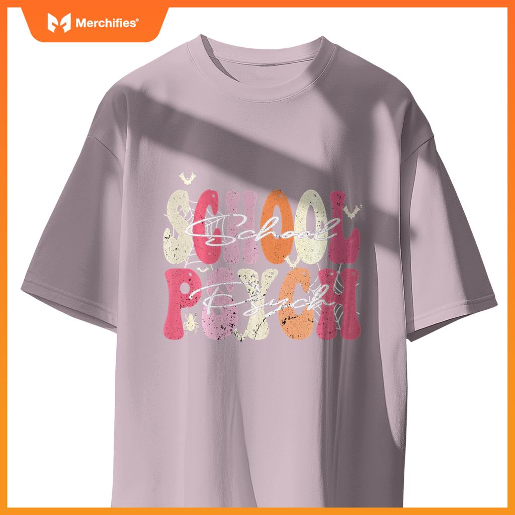 Groovy School Psych Halloween Teacher School Psychologist