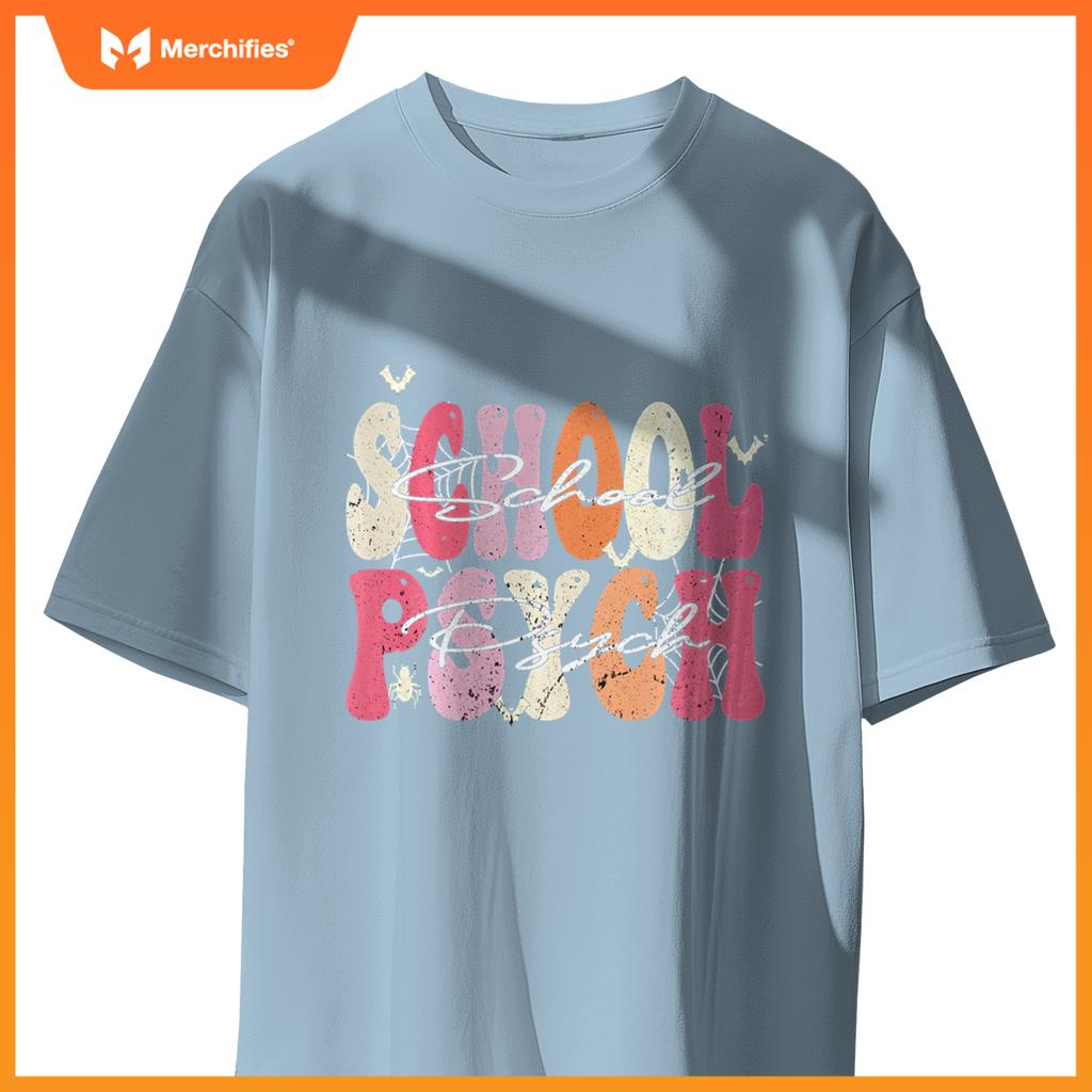 Groovy School Psych Halloween Teacher School Psychologist