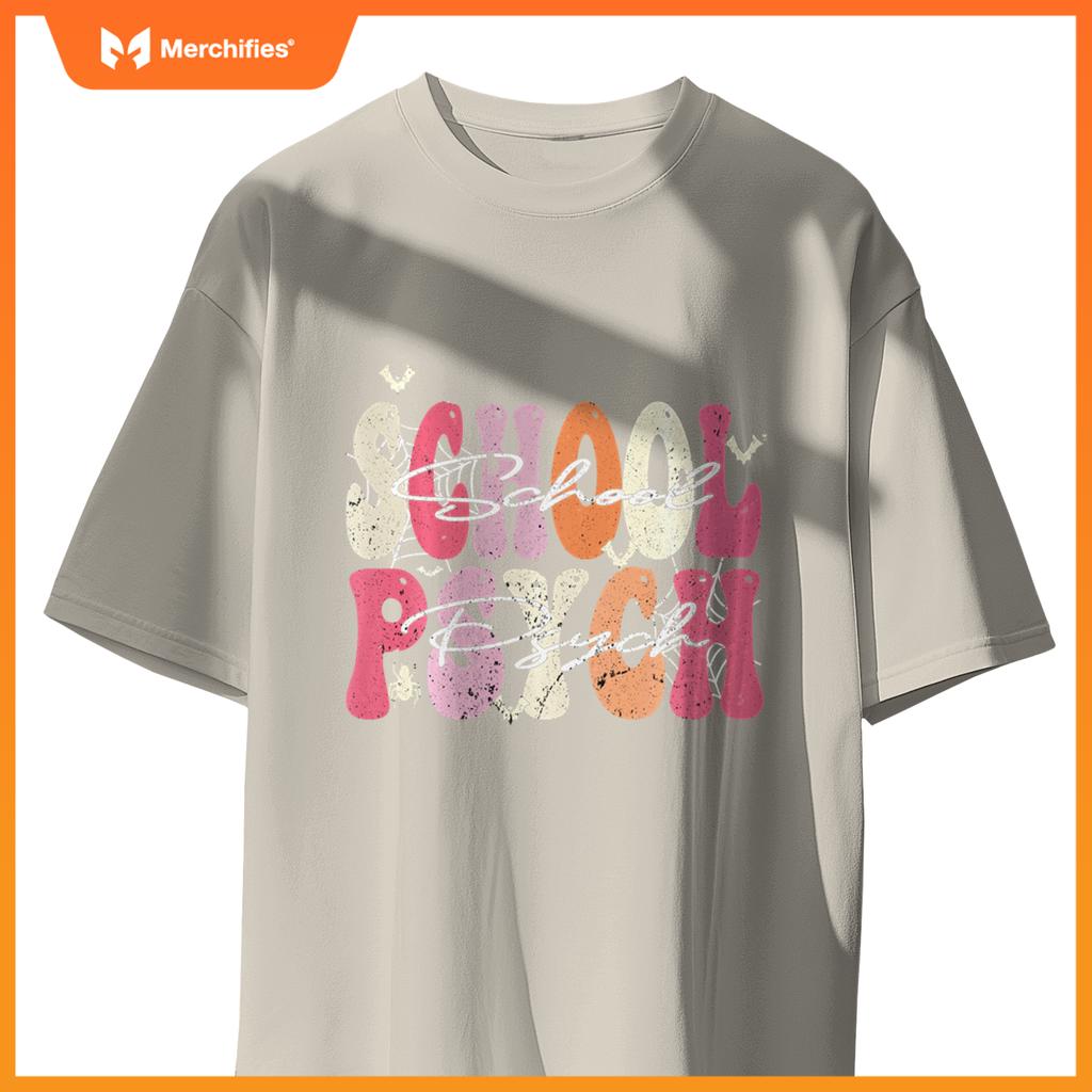 Groovy School Psych Halloween Teacher School Psychologist