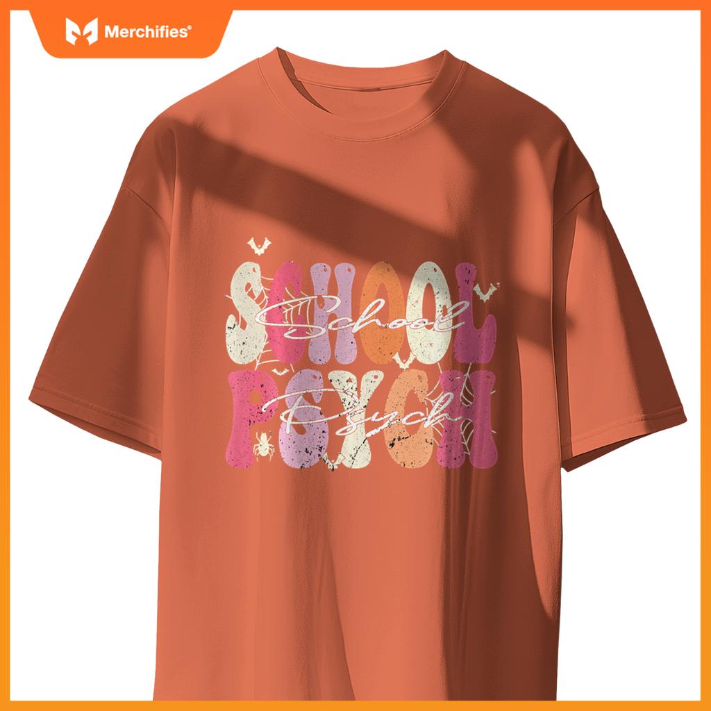 Groovy School Psych Halloween Teacher School Psychologist