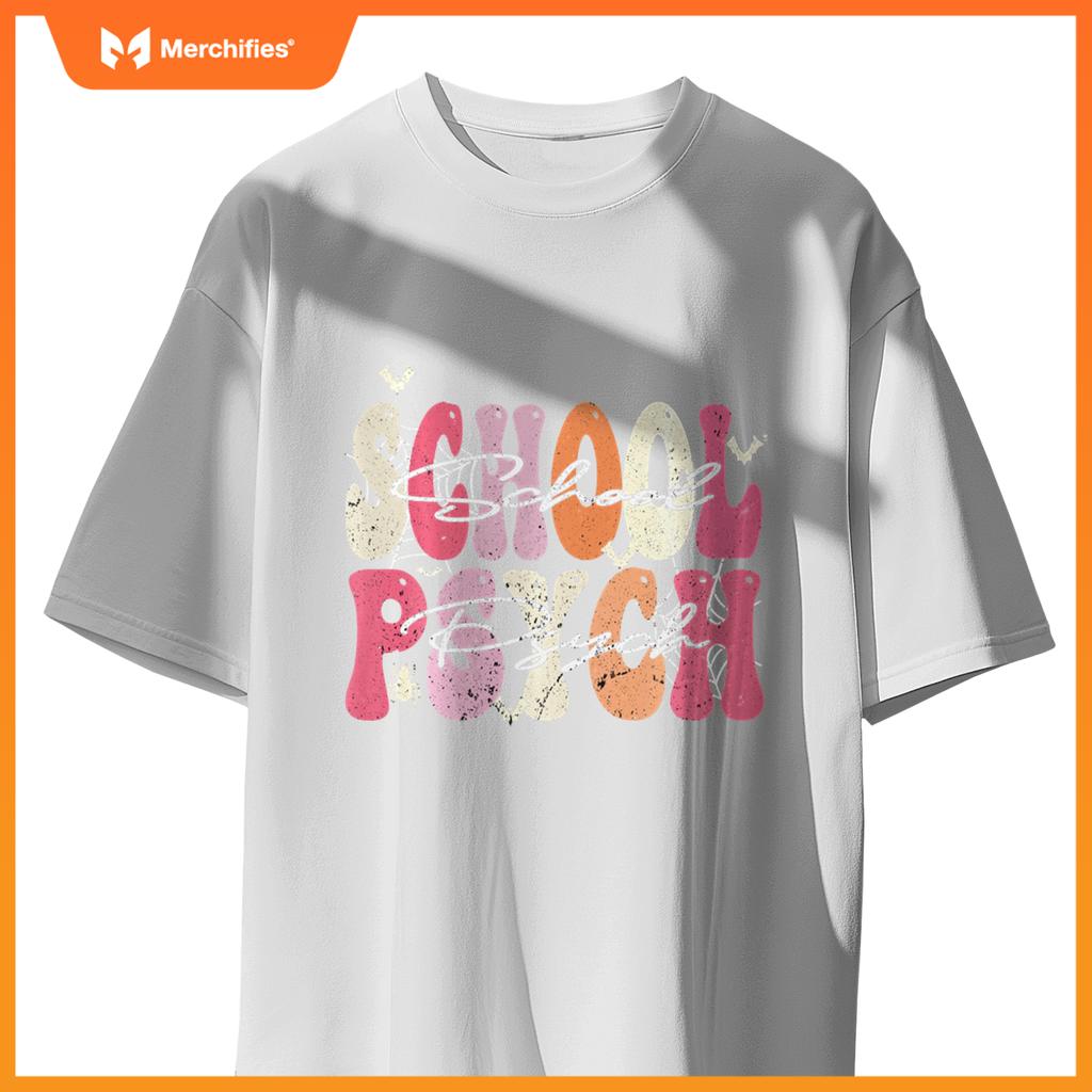Groovy School Psych Halloween Teacher School Psychologist