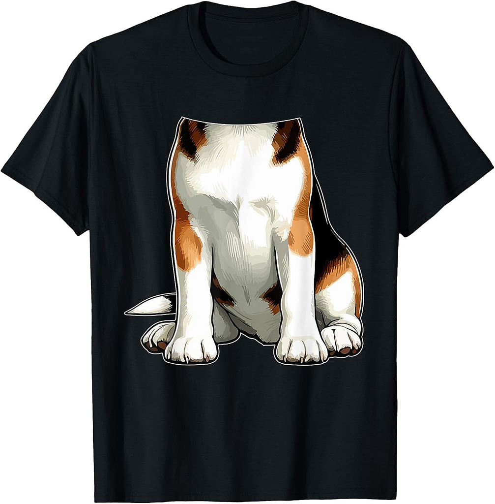 Halloween Animal Costume Cosplay Beagle Matching Parties T-Shirt