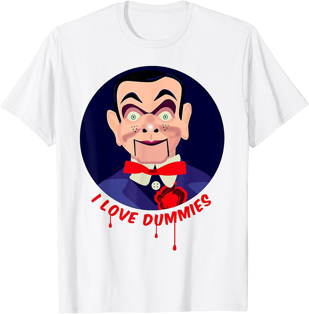 Halloween Costume Creepy Ventriloquist Doll Dummy T-Shirt