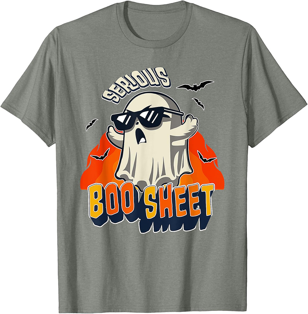 Halloween Costume Funny Boo Sheet Ghost Inappropriate T-Shirt