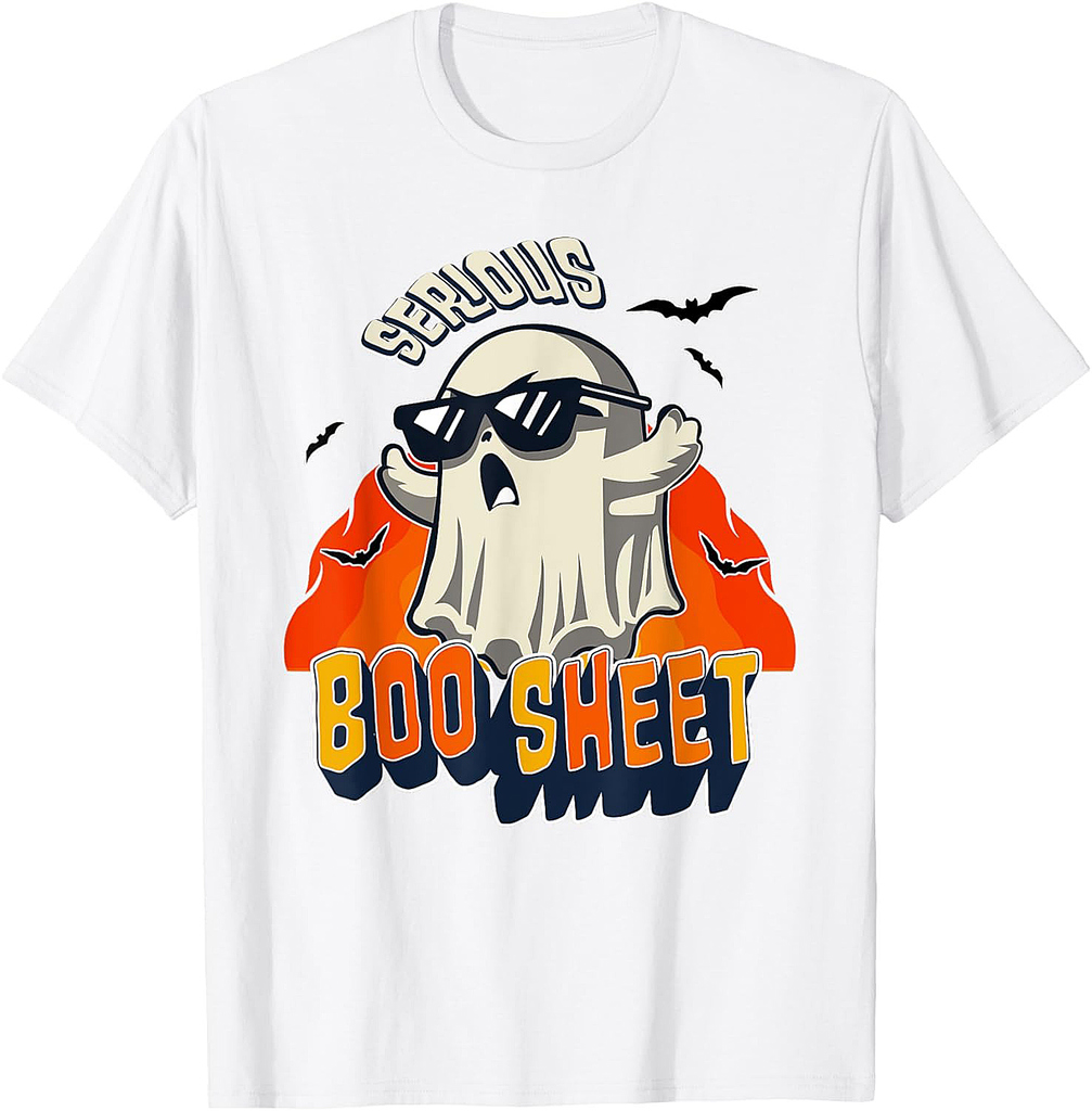 Halloween Costume Funny Boo Sheet Ghost Inappropriate T-Shirt